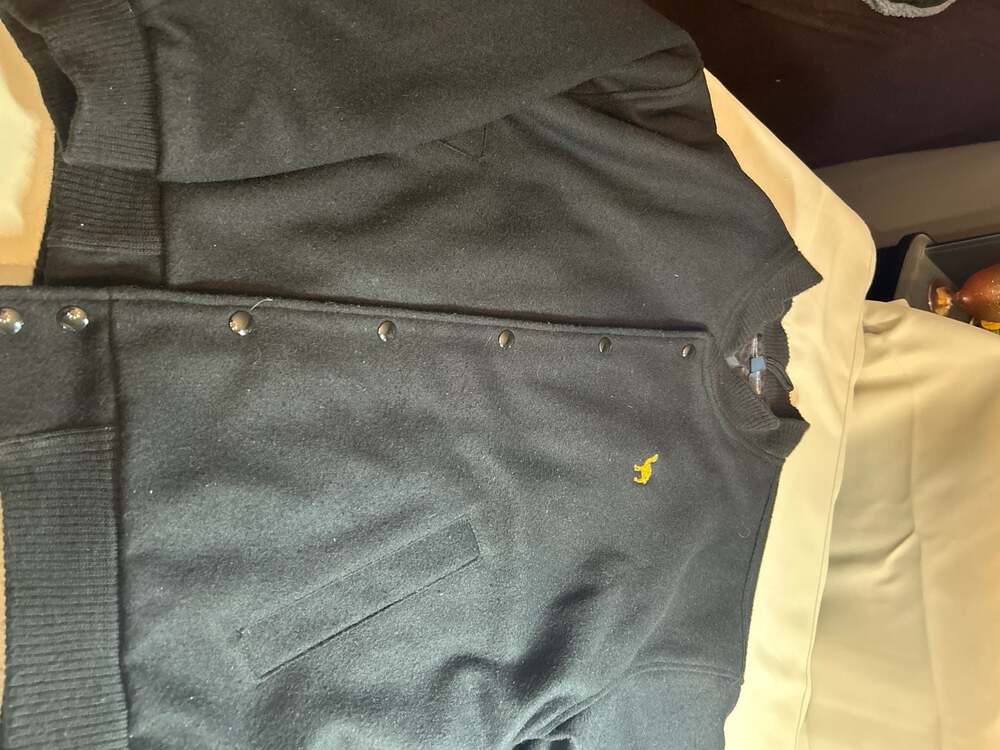 Vintage Swingster Camel Cigarettes Wool Varsity Bomber Jacket Size L